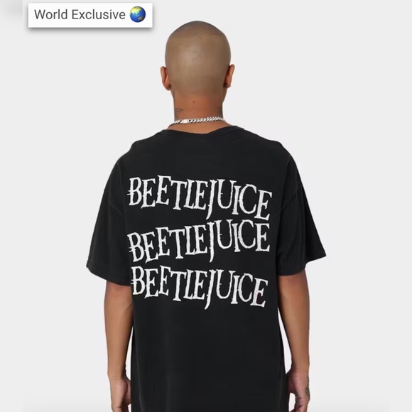 Beetlejuice Beetlejuice Vintage T-Shirt Culture Kings - Picture 3 of 6